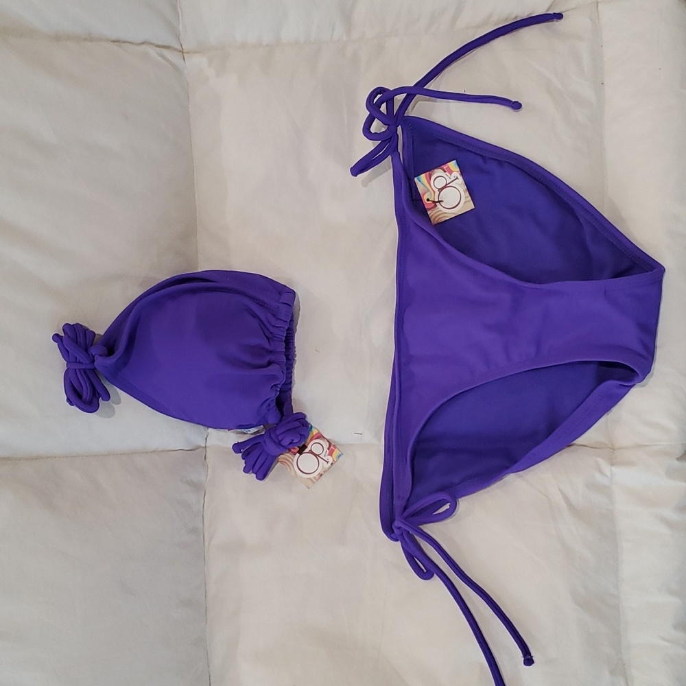 OP purple bikini 👙